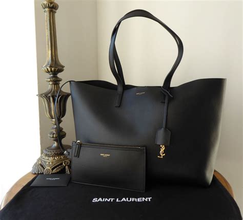 ysl tote with zipper|saint laurent shopper tote.